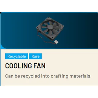 🟢Cooling Fan*4  ARC Raiders