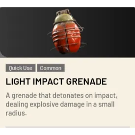 Light Impact Grenade*30 ARC Raiders