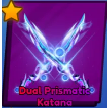Dual Prismatic Katana - Blade Ball