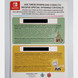 Pokemon sword digital store code