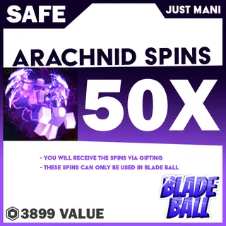 Blade Ball Arachnid Spins