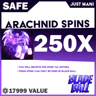 Blade Ball Arachnid Spins