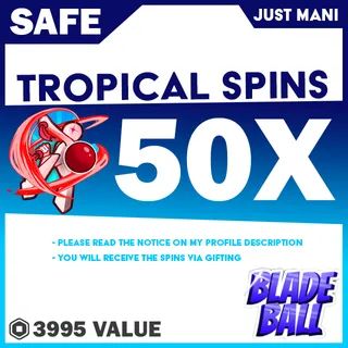 Blade Ball Tropical Spins