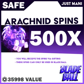 Arachnid Spins Blade Ball