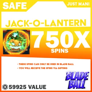 Jack O Lantern Spins Blade Ball