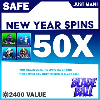 Blade Ball New Year Spins