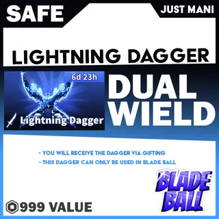 Lightning Dagger Blade Ball