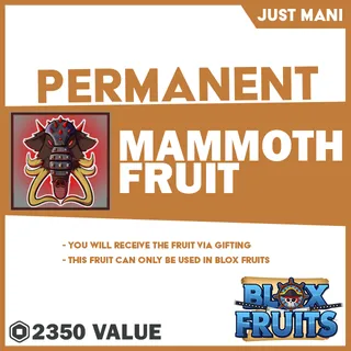 Blox Fruits Permanent Mammoth Fruit