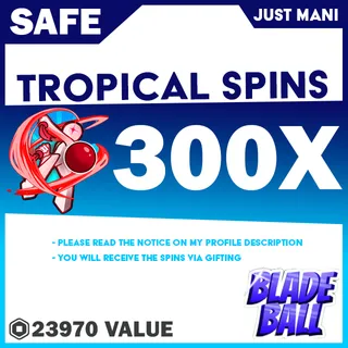 Tropical Spins Blade Ball
