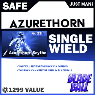 Dual Azurethorn Scythe