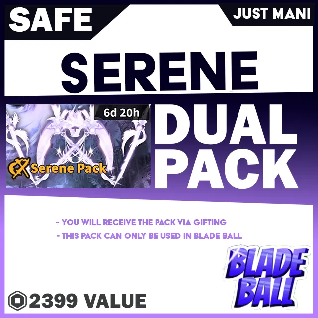 Serene Scythe - Blade Ball Game Items - Gameflip