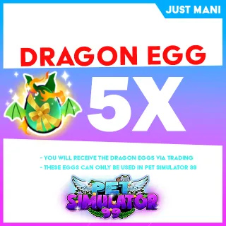 Pet Simulator 99 Dragon Eggs