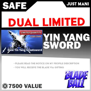 Ying Yang Greatsword Blade Ball