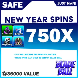 Blade Ball New Year Spins