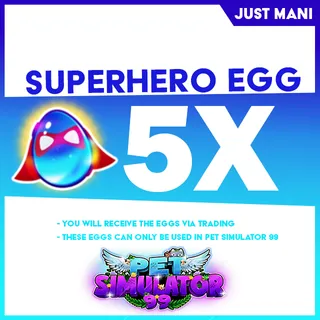 PS99 Superhero Eggs