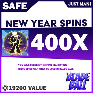 New Year Spins Blade Ball