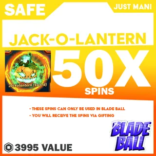 Blade Ball Jack O Lantern Spins