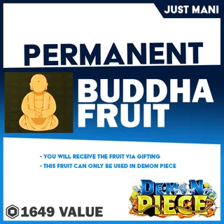 Permanent Buddha Fruit