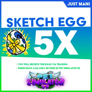 Pet Simulator 99 Sketch Eggs