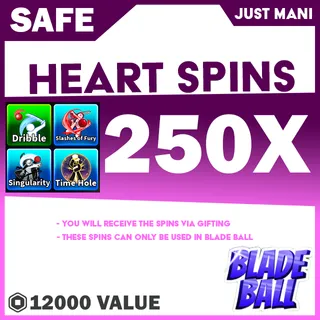 Blade Ball Heart Spins