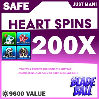 Heart Spins Blade Ball