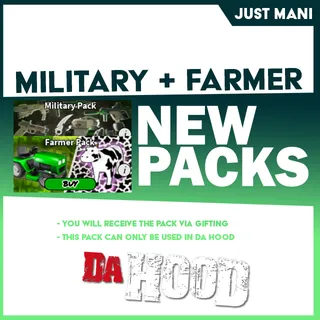 Da Hood Military Pack