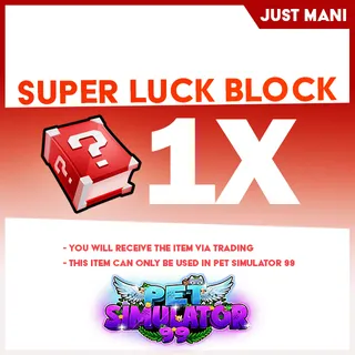 Pet Simulator 99 Lucky Block