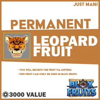 Blox Fruits Permanent Leopard Fruit