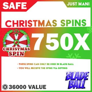 Blade Ball Christmas Spins