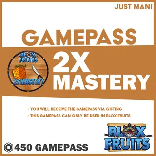 Blox Fruits 2X Mastery