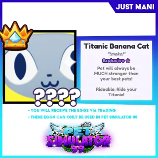 Titanic Banana Cat