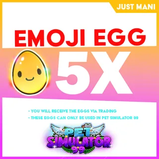 Pet Simulator 99 Emoji Egg