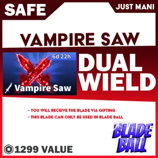 Blade Ball Vampire Saw