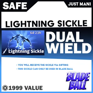 Blade Ball Lightning Sickle