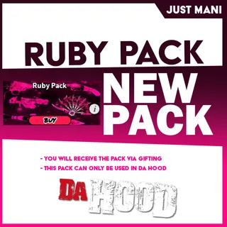 Da Hood Ruby Pack