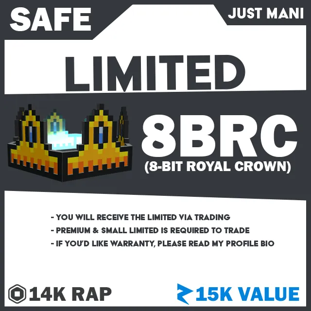 8 Bit Royal Crown - Game Item - Gameflip