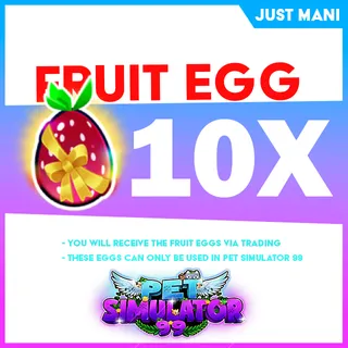 Pet Sim 99 Fruit Eggs