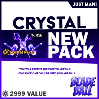 Crystal Hammer Blade Ball