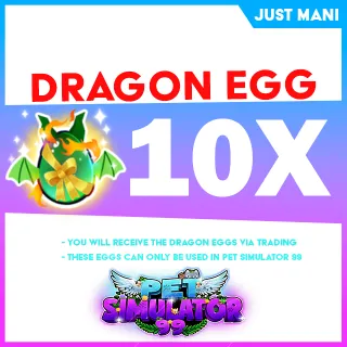 Pet Sim 99 Dragon Eggs