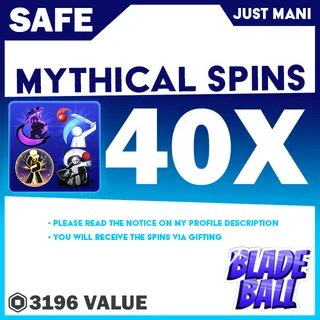 Blade Ball Mythical Spins