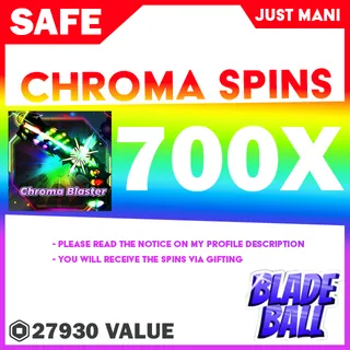 Blade Ball Chroma Spins