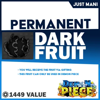 Demon Piece Permanent Dark Fruit