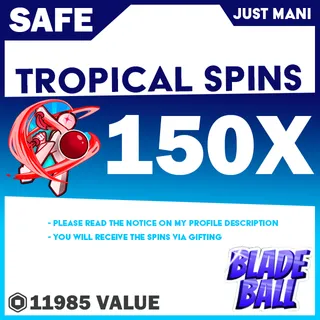 Tropical Spins Blade Ball