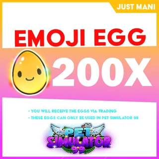 Pet Simulator 99 Emoji Eggs