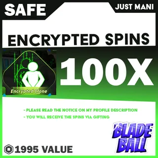Encrypted Spins Blade Ball