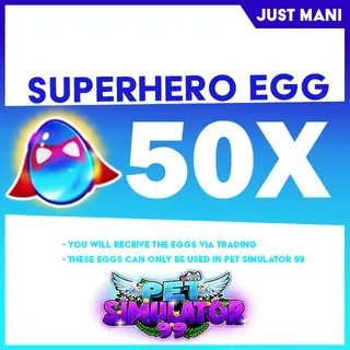 Pet Simulator 99 Superhero Egg