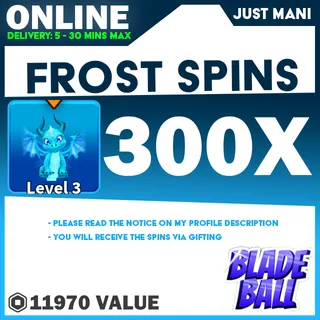 Blade Ball Frost Spins
