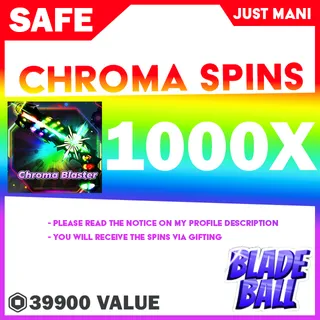 Blade Ball Chroma Spins
