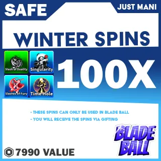 Blade Ball Winter Spins