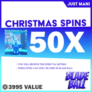 Blade Ball Christmas Spins